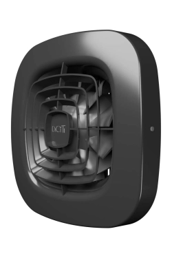 Вентилятор D100 AIR 4C Dark gray metal обр.клапан DICITI