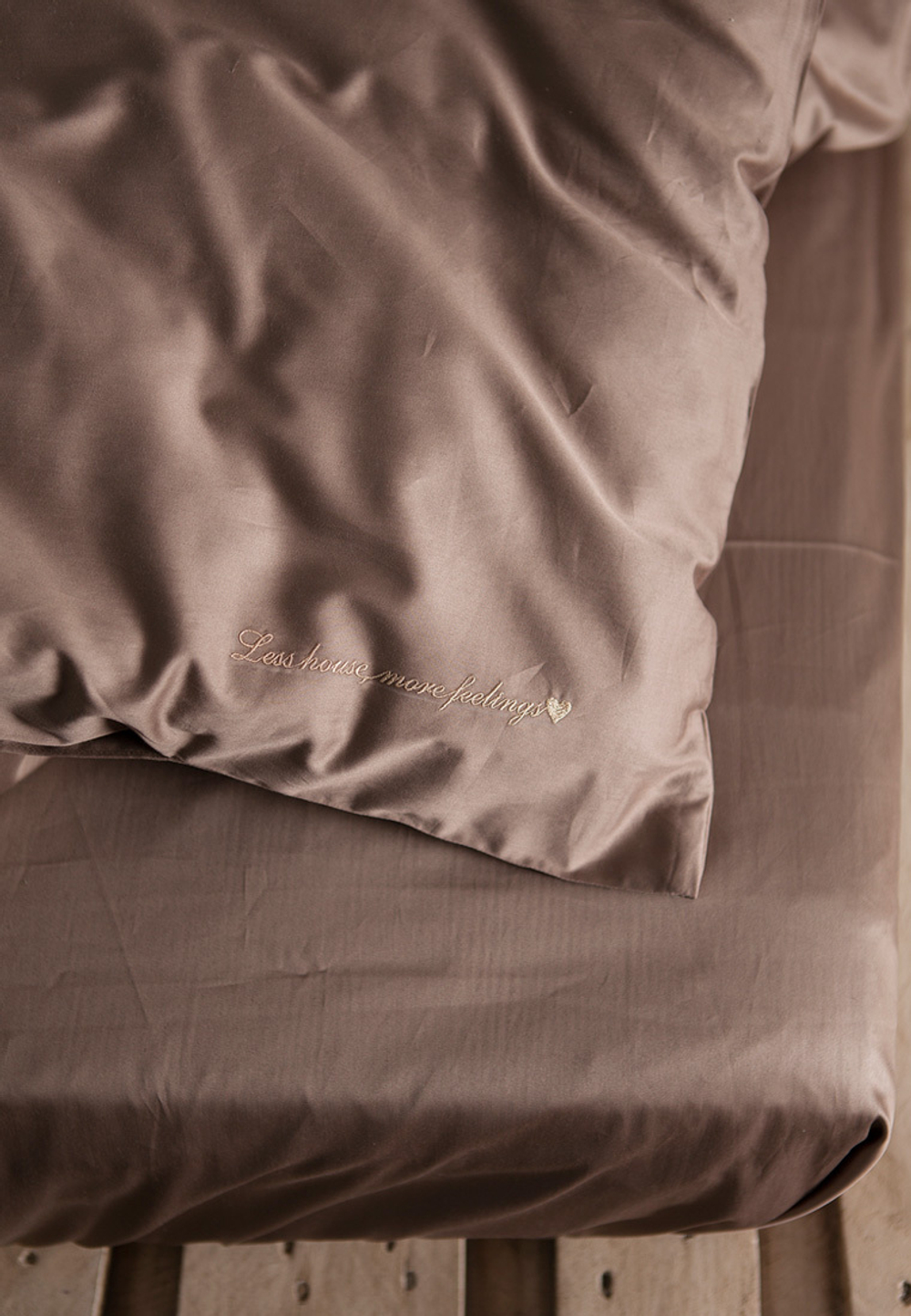 Постельное белье 1.5 спальное Luxberry Daily Bedding молочный шоколад
