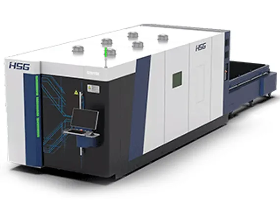 Сверхвысокомощный лазерный станок HSG Laser серии GH Pro для резки листов металла