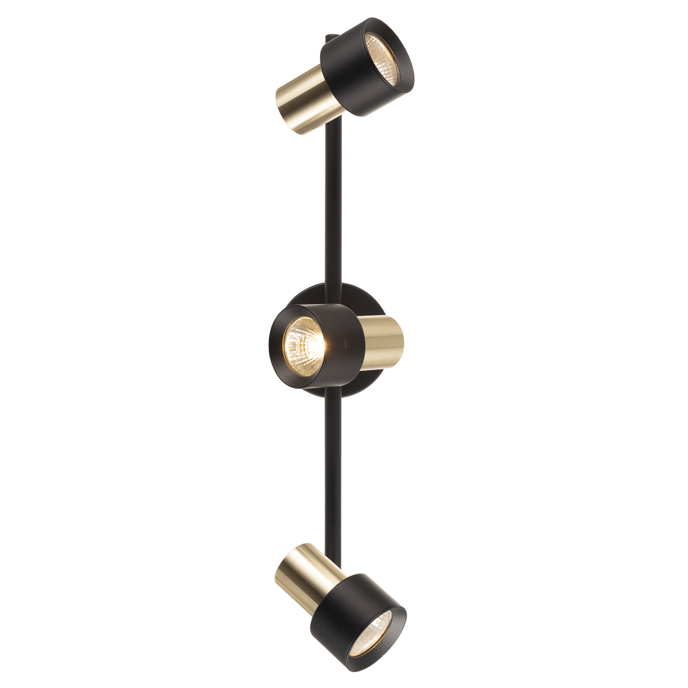 Citilux SAT CL505631 Спот поворотный с выключателем Чёрный+Золото