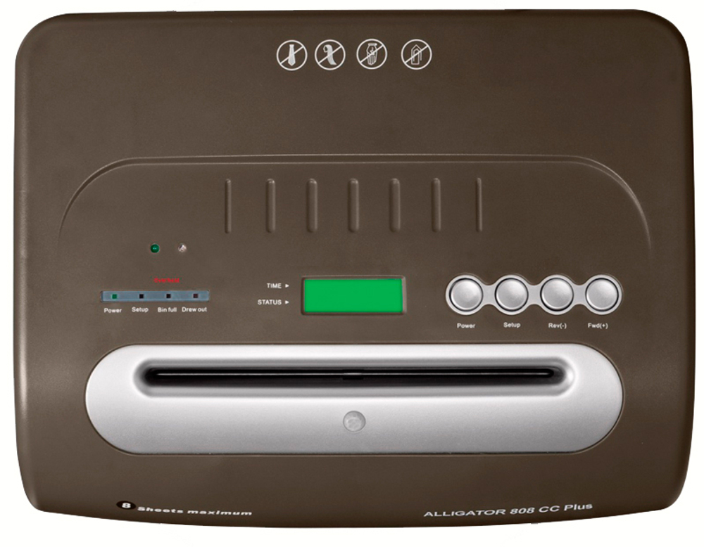 Уничтожитель документов ProfiOffice Alligator 808 CC+