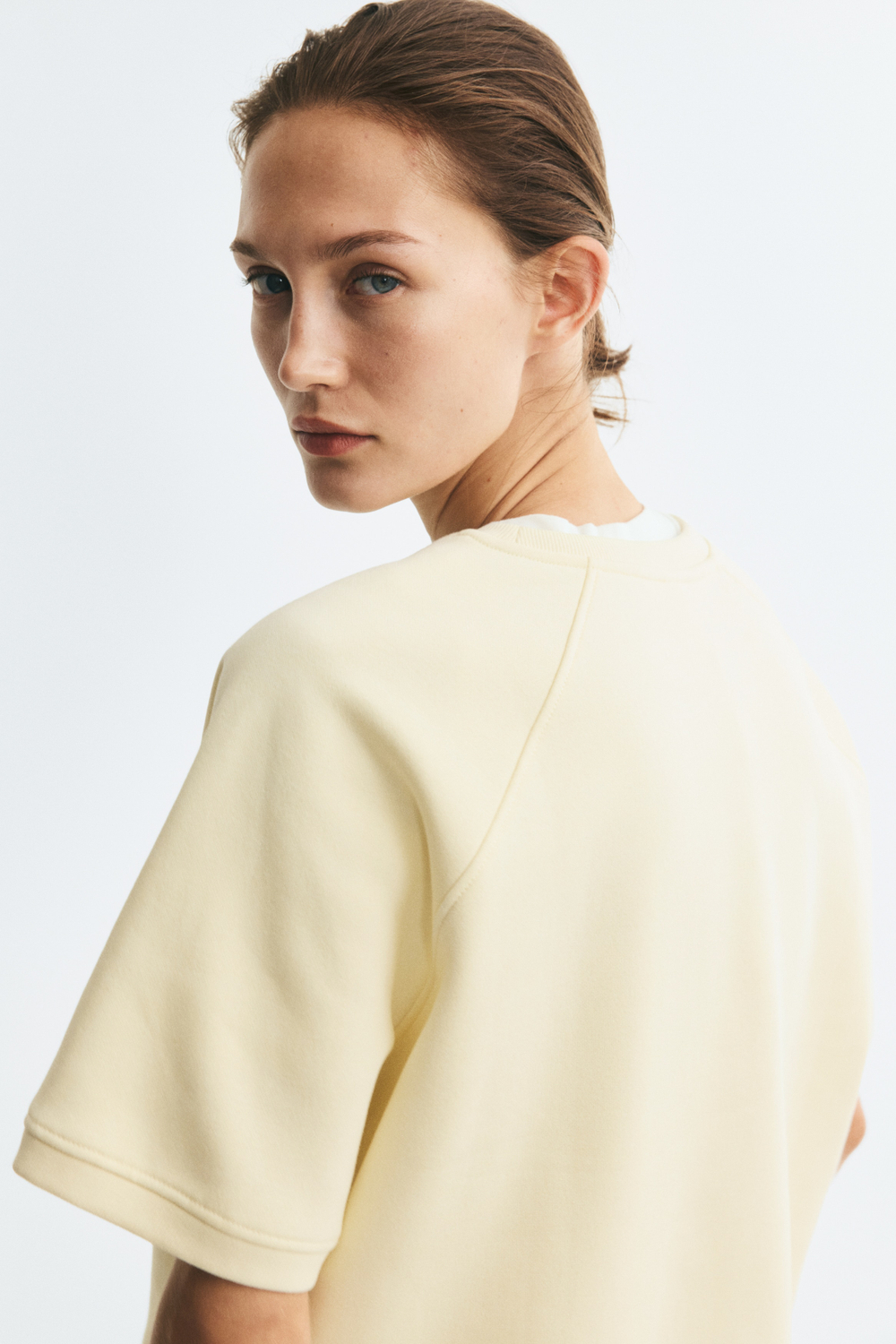 Свитшот с короткими рукавами-реглан - H&M