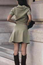 ТРИКОТАЖНОЕ ПОЛО НА МОЛНИИ — ZARA