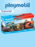 Набор Погоня с полицейским пикапом Playmobil 71875