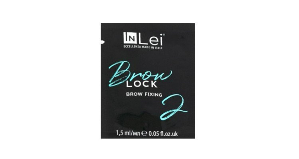 Состав №2 для ламинирования и ДУ бровей "Brow Lock" InLei 1,5 мл (саше)