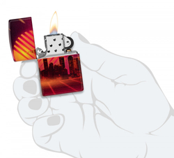 Зажигалка ZIPPO 48505 Cyber City