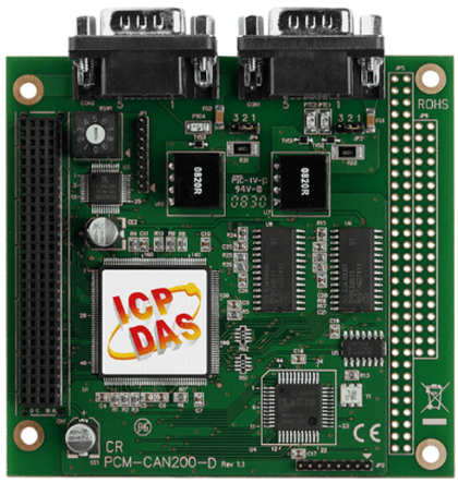 Плата ICP DAS PCM-CAN200-D CR