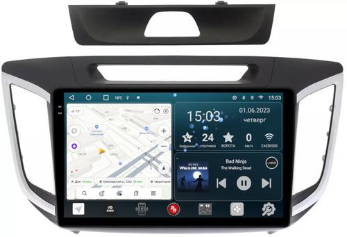 Магнитола для Hyundai Creta 2016-2021 - RedPower 025 Android 10, Быстрая, QLED+2K, CarPlay, SIM-слот