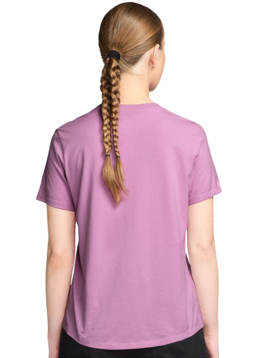 Женская теннисная футболка Nike Sportswear Essentials - pink/white
