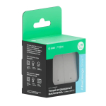 ATLASDESIGN SMART 2-кл. ВЫКЛЮЧАТЕЛЬ с подсв., Zigbee, сх.5, L+N, 10А, мех., БЕЛЫЙ