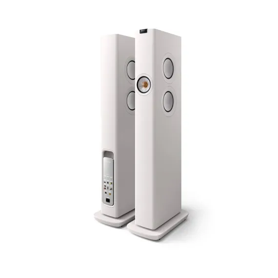 KEF LS60 Wireless Mineral White