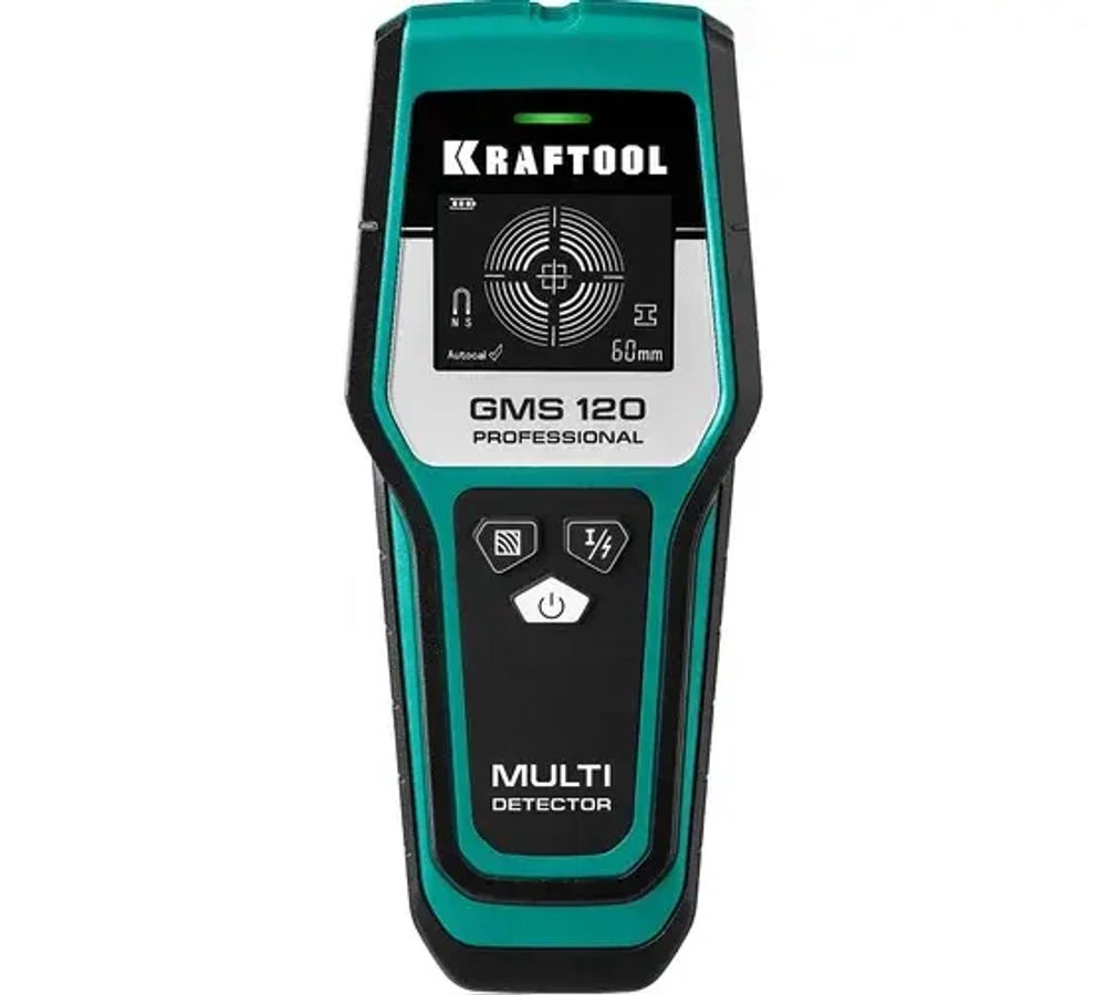 KRAFTOOL  GMS 120 ЖК дисплей, Универсальный детектор (45298)