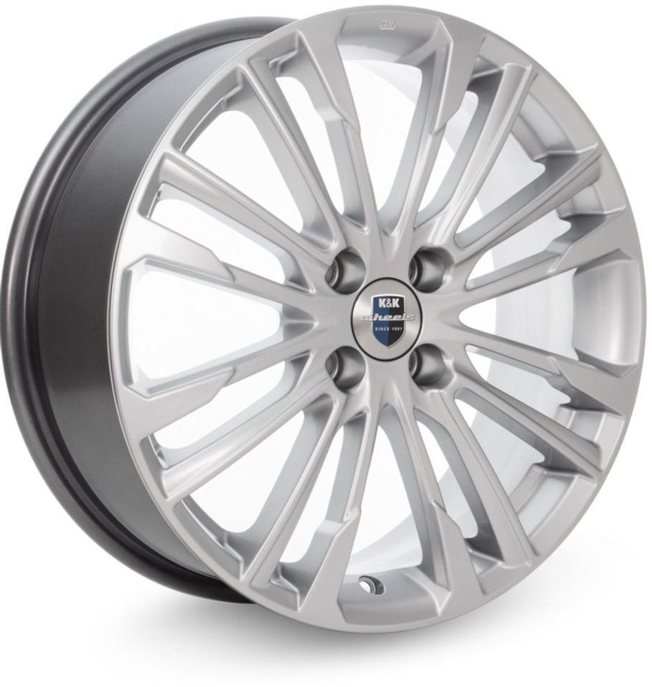 K&amp;K Сильверстоун 6.5x17 4x98 ET 35 Dia 58.6 (silver)