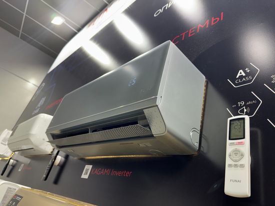 Внутренний блок настенного типа серии KAGAMI ORIGAMI KODO Inverter RAM-I-KM30HP.W01/S