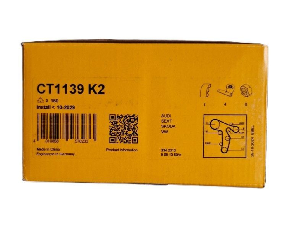 Комплект ГРМ Continental CT1139K2
