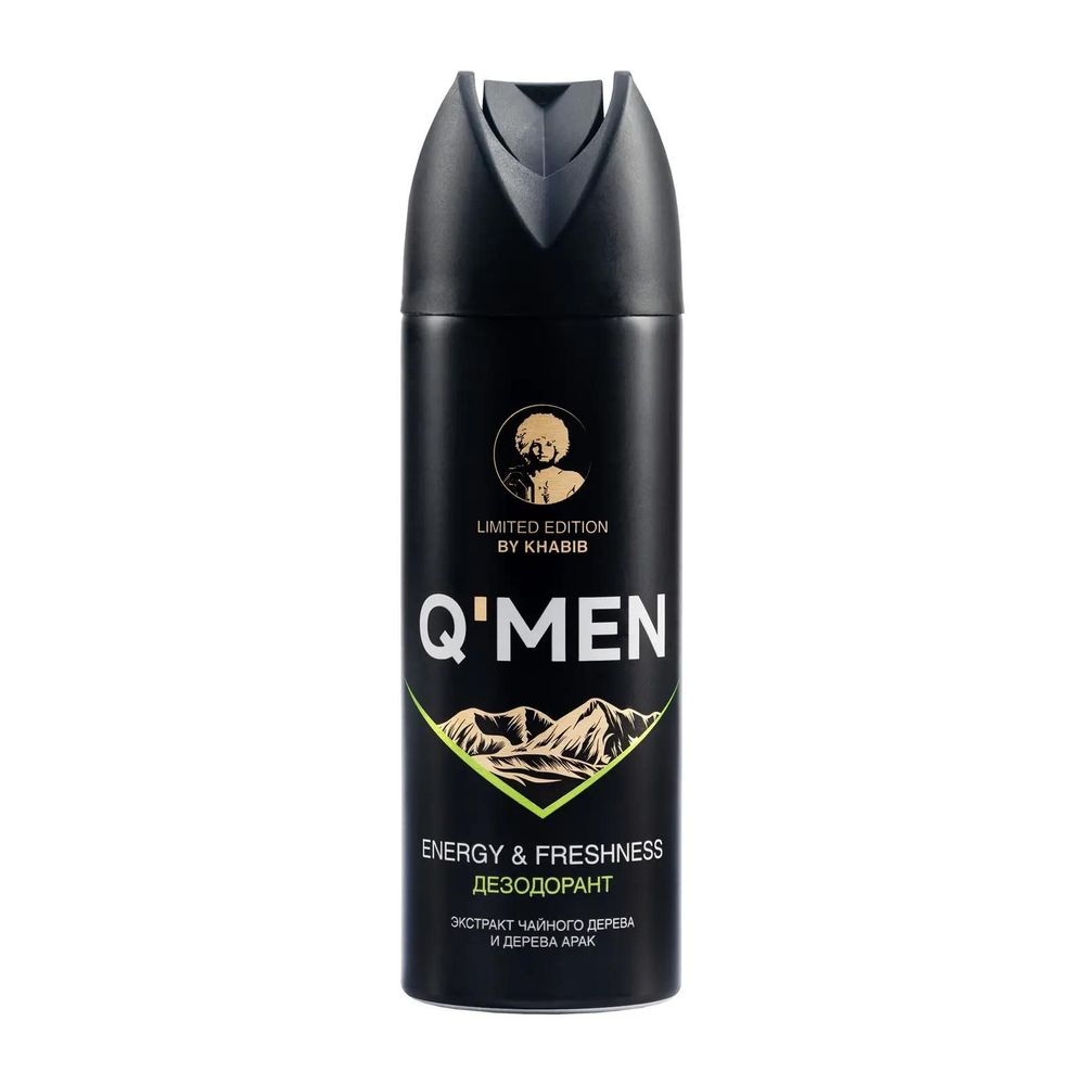 Дезодорант QMen Energy&Freshness 200мл