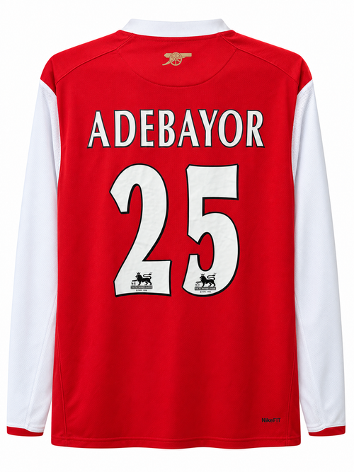 Футболка футбольная Арсенал 2006-2008 Адебайор 25