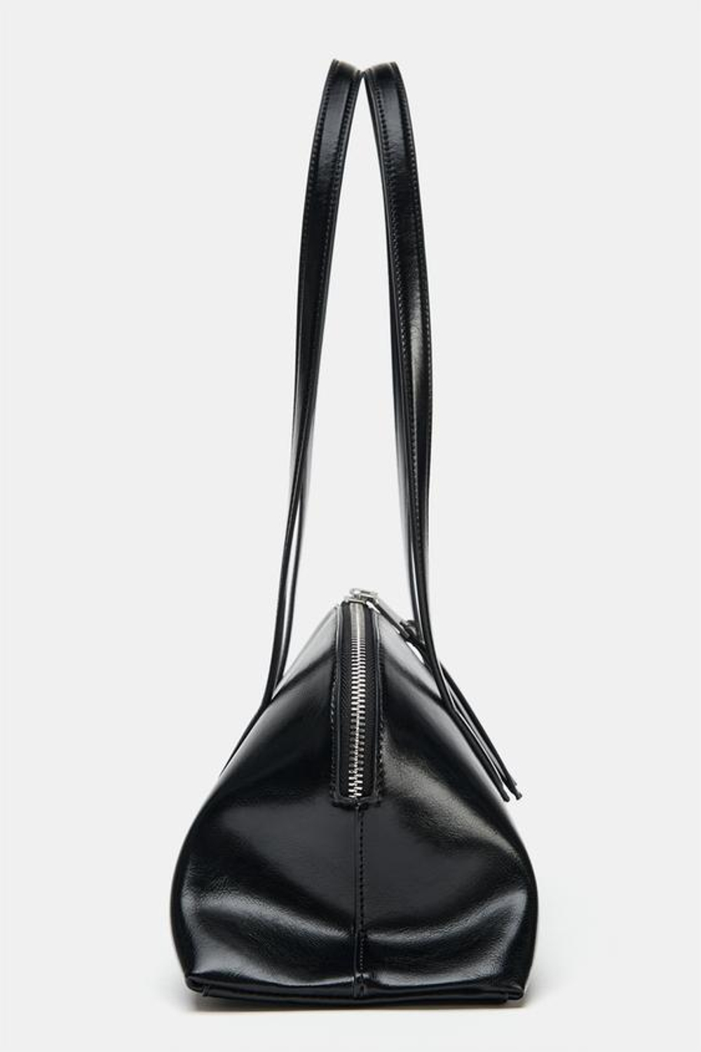 ZARA СУМКА С ПЛЕЧЕВЫМ РЕМНЕМ, ЧЕРНЫЙ