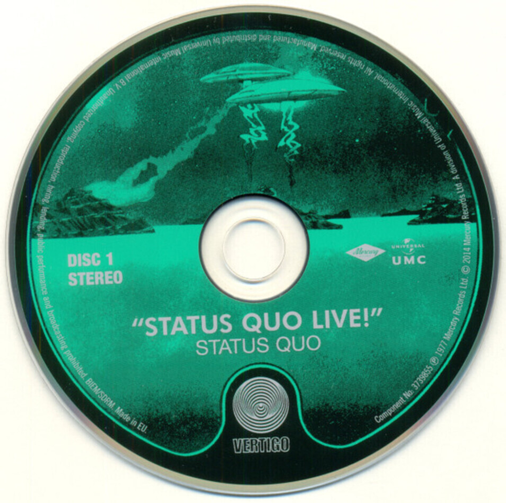Status Quo / Status + Quo + Live! (Deluxe Edition)(4CD)