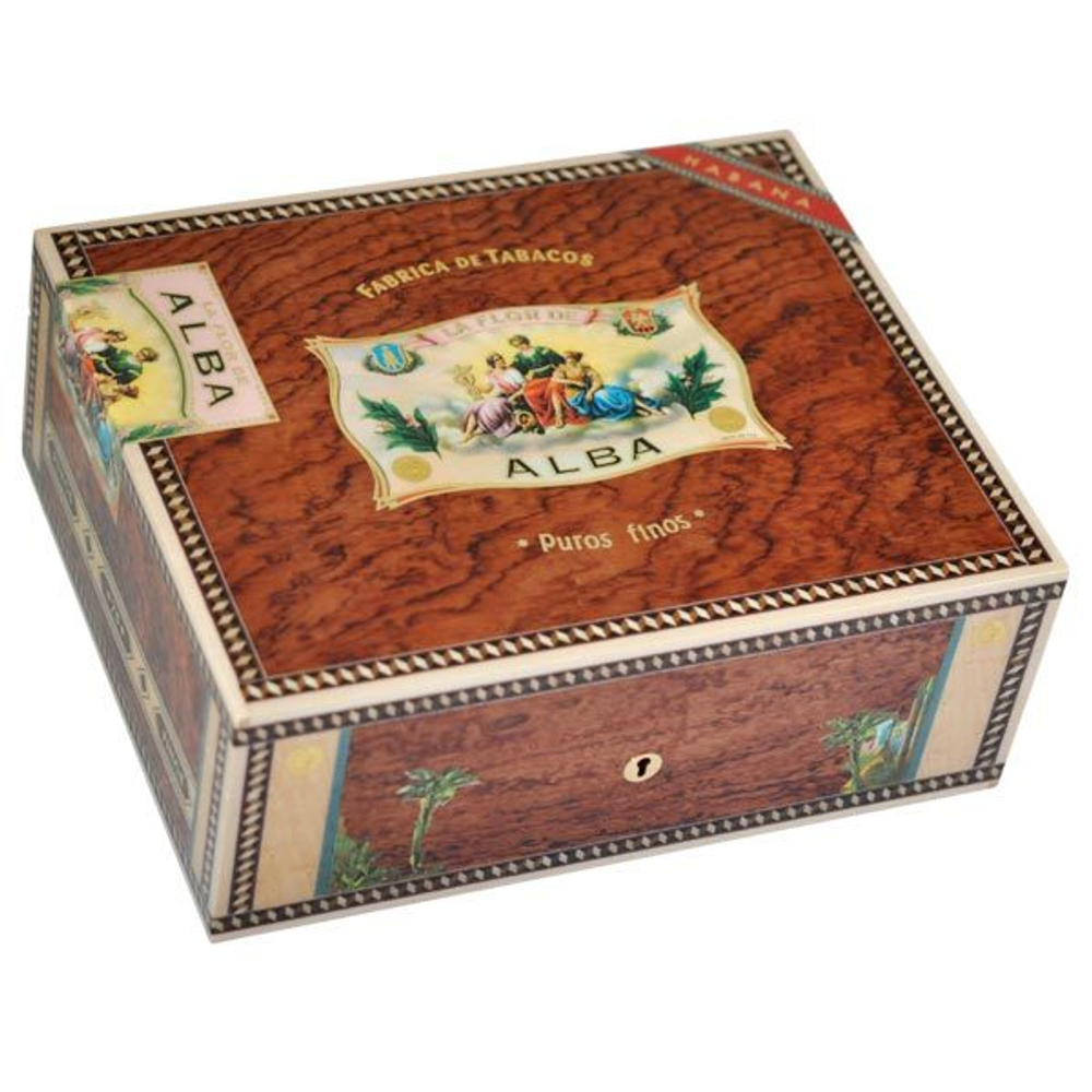 Хьюмидор Elie Bleu ALBA 75 cigars Natural Sycamor