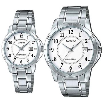 Парные часы Casio Standard: MTP-V004D-7BUDF и LTP-V004D-7BUDF
