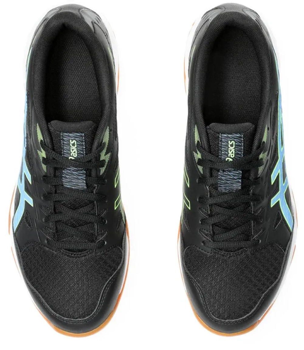 Мужские кроссовки для сквоша/бадминтона Asics Gel-Rocket 11 - black/waterscape