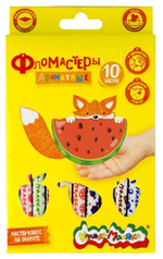 Фломастеры 10 цв. ароматные (Каляка-Маляка)