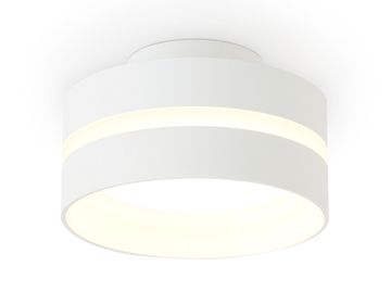 Накладной точечный светильник 1*GX53 TN5419 SWH/FR белый песок/белый матовый Techno Ambrella
