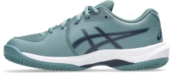 Детские теннисные кроссовки Asics Gel-Game GS Clay/OC - foggy teal/white