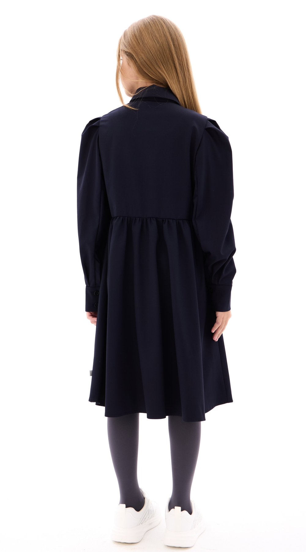 Классическое школьное платье Dark Blue