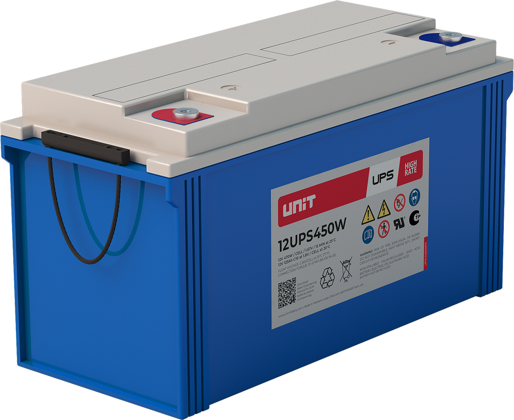 Аккумулятор UNIT 12UPS450W ( 125Ач / 12В ) AGM