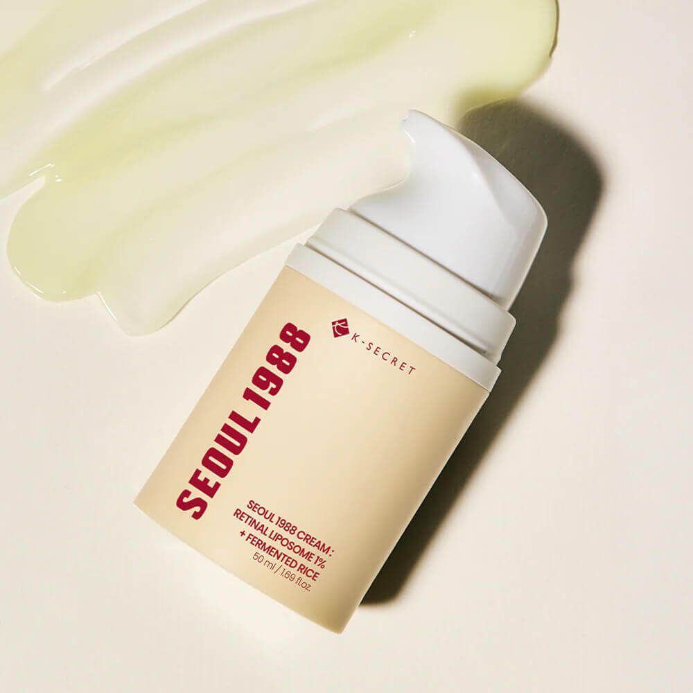K-SECRET Антивозрастной крем с ретиналем Seoul 1988 Cream: Retinal Liposome 1% + Fermented Rice (50 мл)
