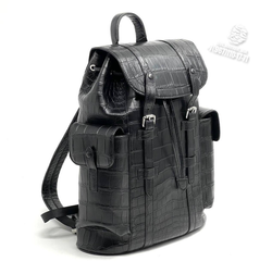 Рюкзак Louis Vuitton Christopher из кожи крокодила