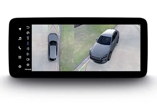 Магнитола для Mazda 3 BM, Axela 2013-2019 - Teyes LUX ONE 360 монитор 12.3", Android 10, Быстрая, CarPlay, 4G SIM-слот, 4 камеры в комплекте