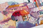 Набор для вышивания нитками Panna, Индустриальный пейзаж, 27х15.5 см