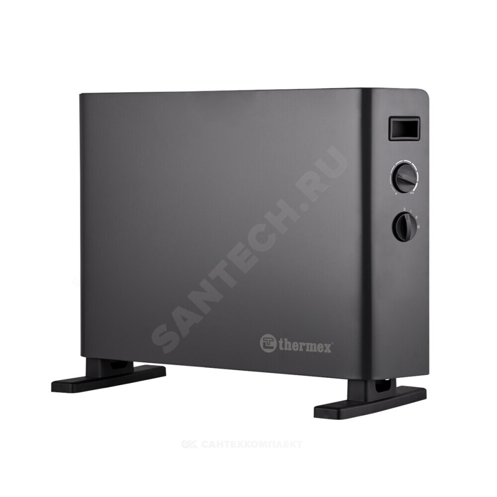 Конвектор электрический напольный PRONTO Black 1500M с механическим термостатом THERMEX ЭдЭБ01360