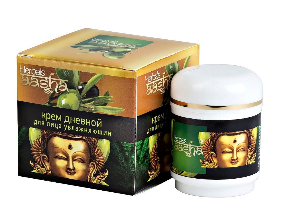 АКЦИЯ! Крем для лица Aasha Herbals дневной увлажняющий, 50 мл