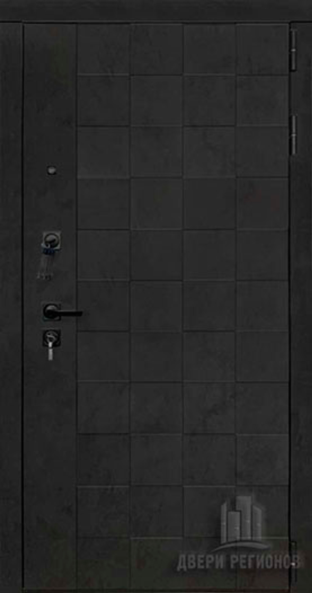 Дверь входная Quadro, цвет бетон графит