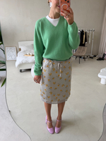 Юбка Floral серый