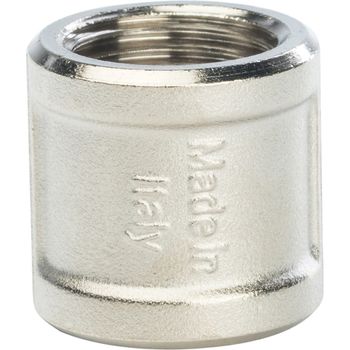 Муфта ВР никелированная    1/2"