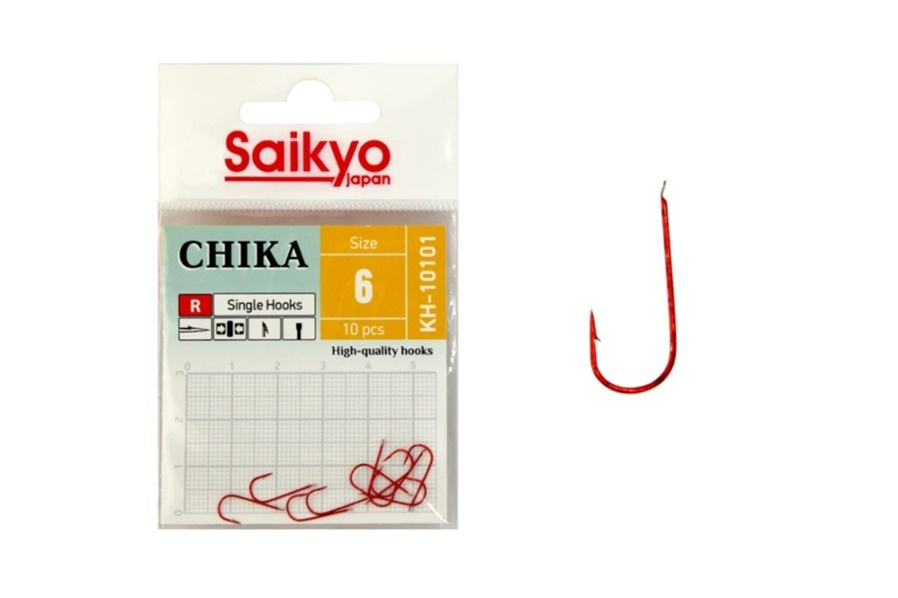 Крючки для рыбалки Saikyo KH-10101 R CHIKA