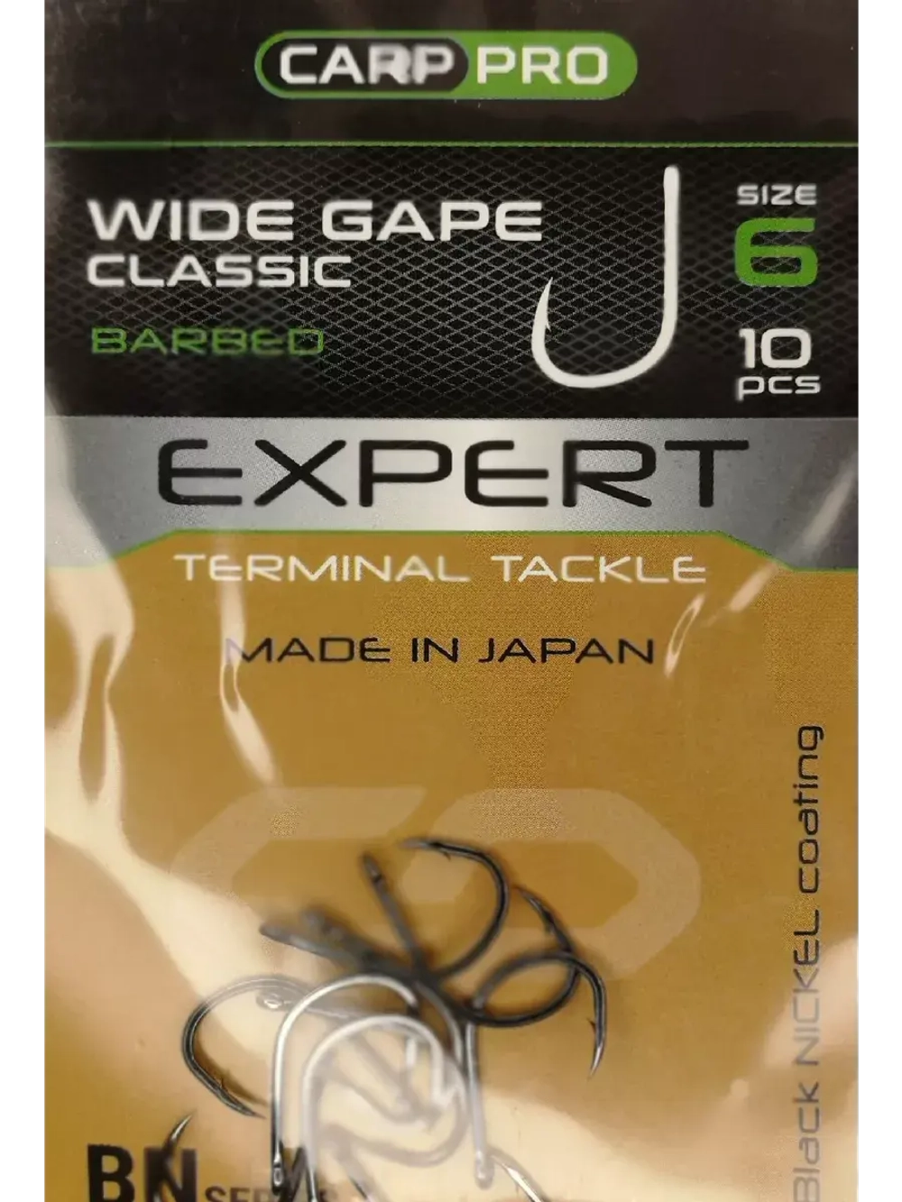 Крючок Wide Gape Classics BN №6