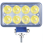 Фара противотуманная LED(10-30V)ТАС-53LED (синий корпус), размер 151х148х61мм