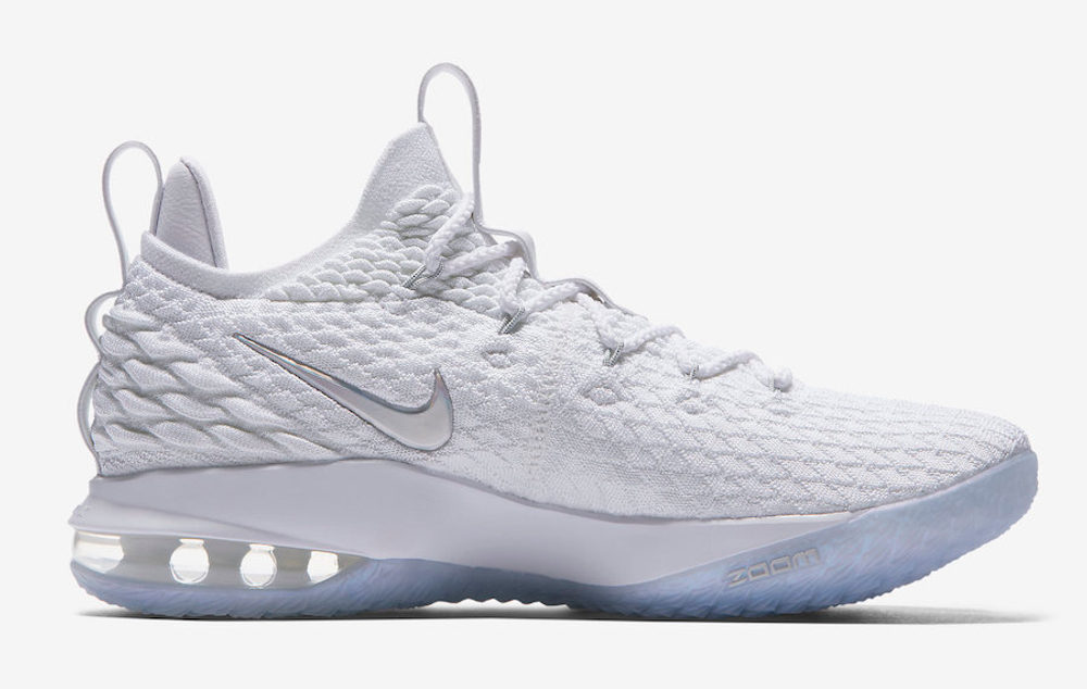 Купить в Москве Nike LeBron 15 Low White Metallic