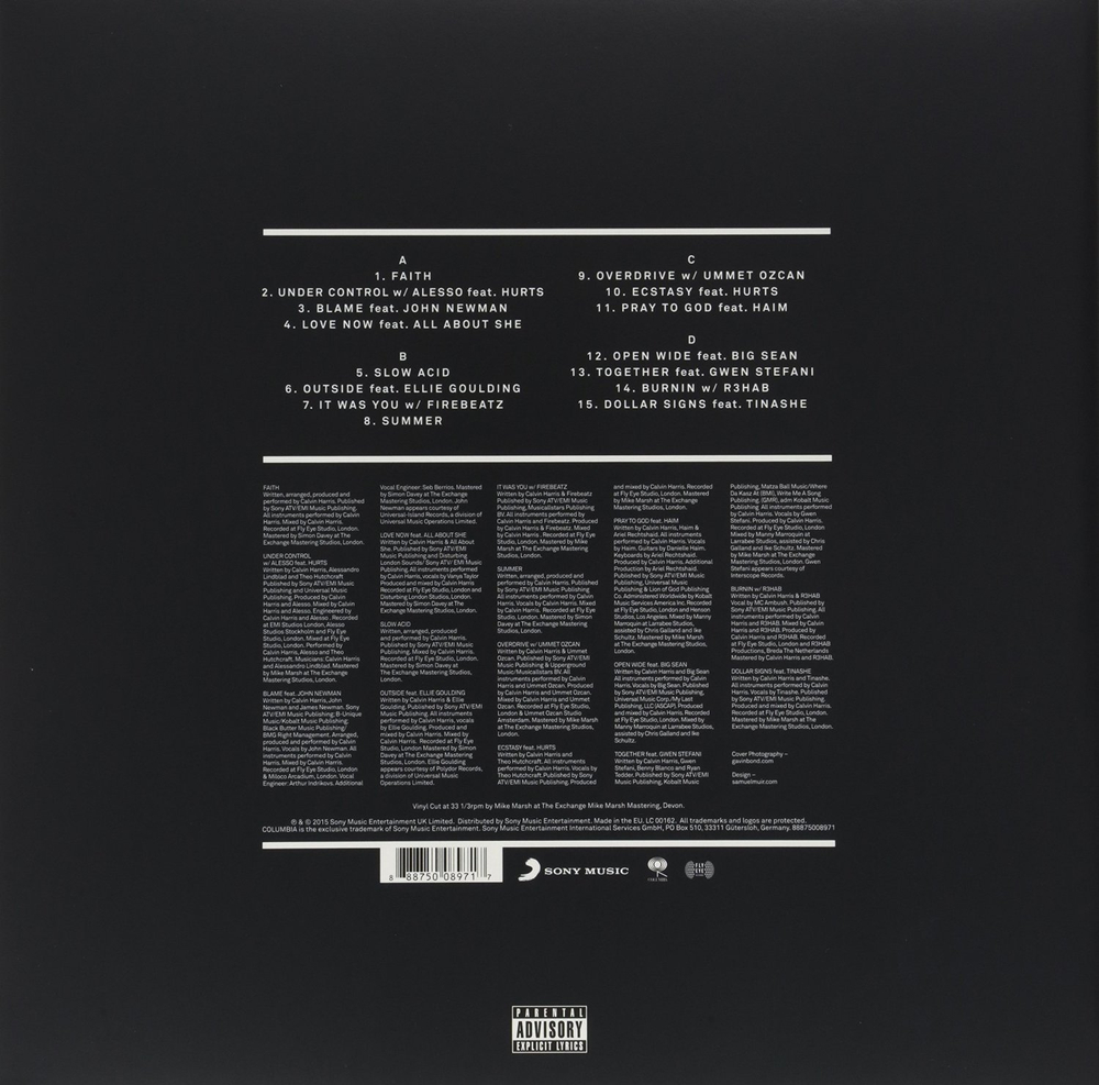 Calvin Harris / Motion (2LP)