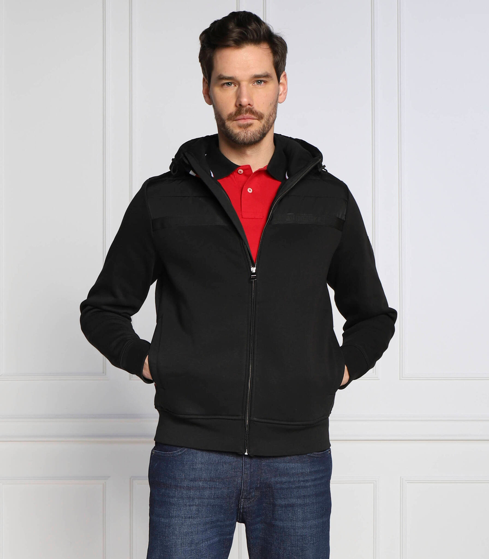 тощие mix media zip tape through Tommy Hilfiger - черный(MW0MW29305)
