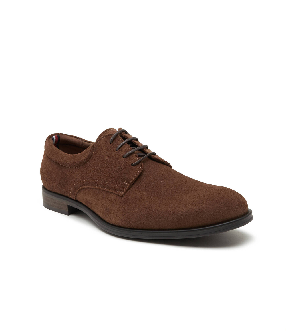 Кожаные броги casual hilfiger suede Tommy Hilfiger - коричневый(FM0FM05039)