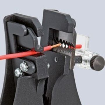 Клещи для удаления изоляции с фасонными ножами KNIPEX 12 21 180 KN-1221180