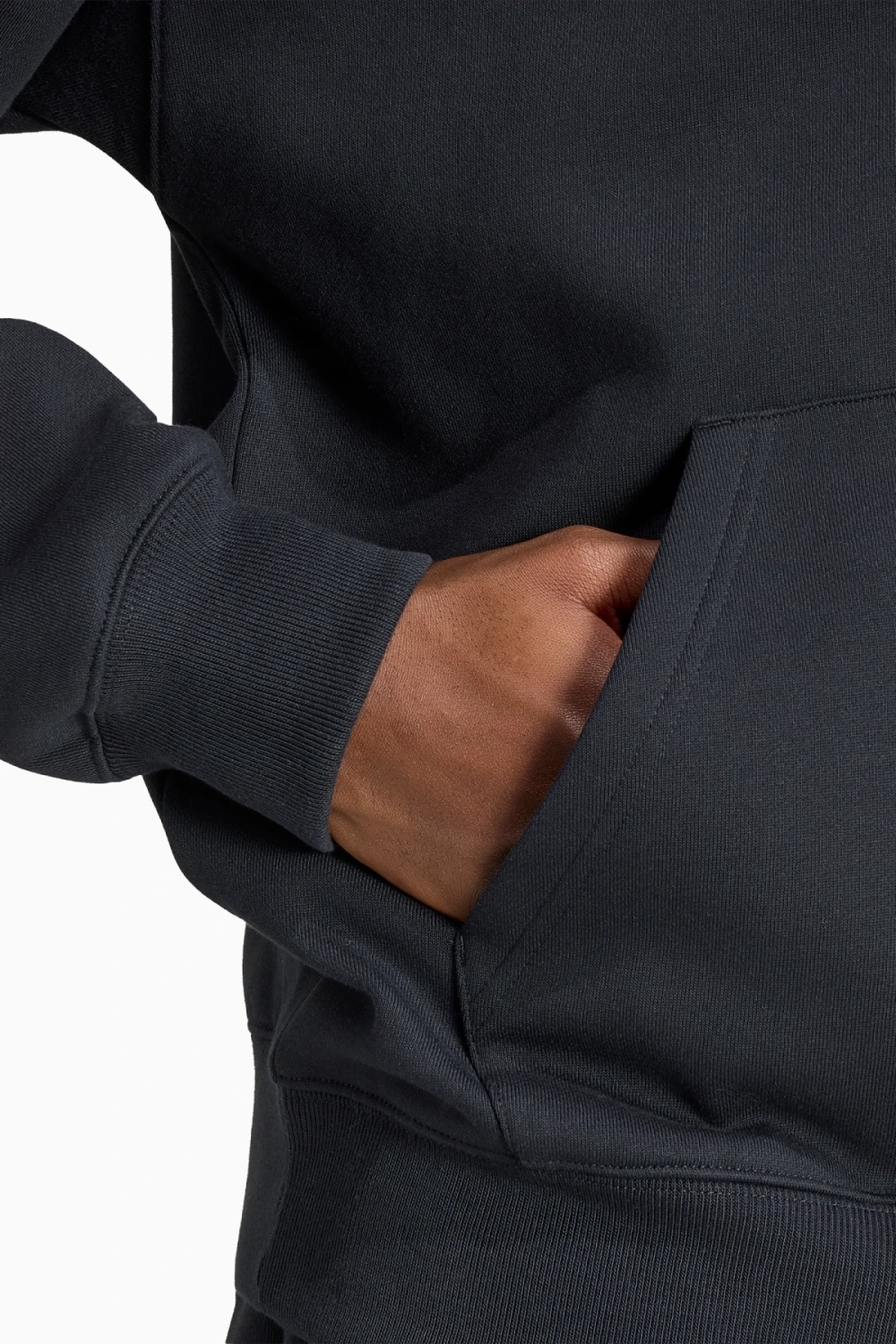 Кофта adidas Originals Trefoil Essentials Loose Full-Zip - черный
