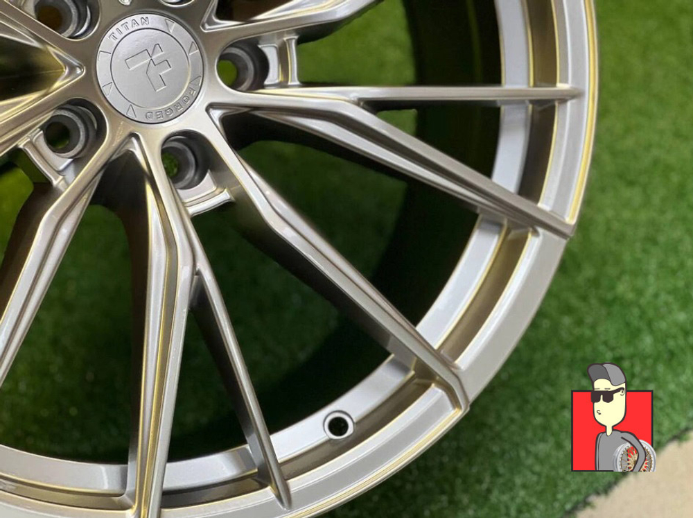 Комплект дисков Brixton Flow From Titan Forged TF28 18x8 et35 5x112